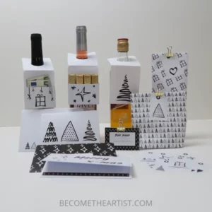 Kit complet Noël emballage cadeaux original